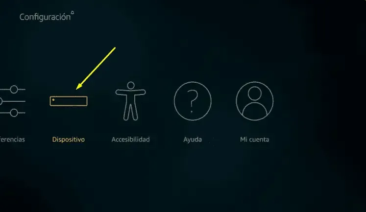 Dispositivo fire TV Dispositivo fire TV